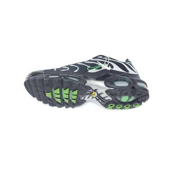 Nike Air Max Plus TN Black Silver Green DR0139-001 Men’s 8.5 w/ Nike Box